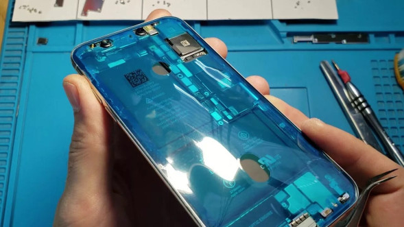 Водозащитная проклейка iPhone 12​ для дисплея