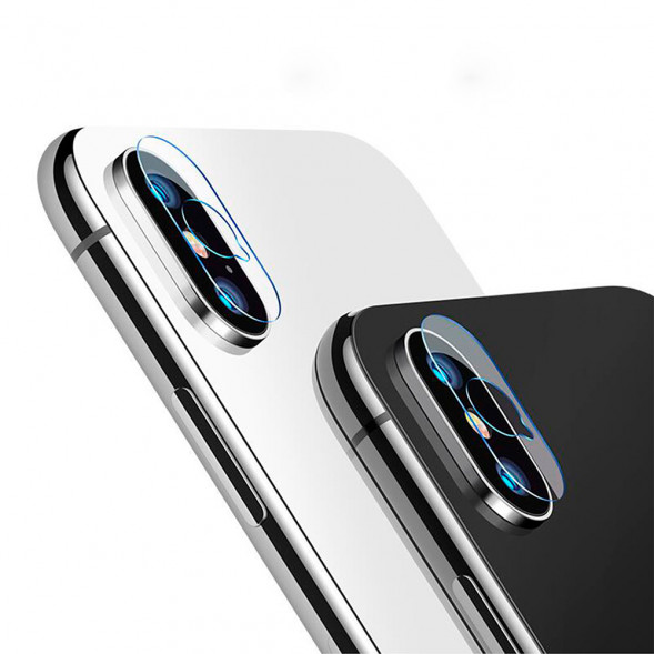 Защитное стекло камеры для iPhone X, XS, 11 Pro (Плоское)