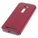 Чехол для Asus Zenfone 2 ZE500CL с окном информации (малиновый)