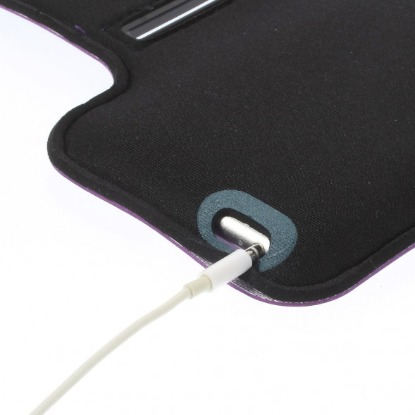 Спортивный чехол на руку для iPhone 6, 6S (Фиолетовый)