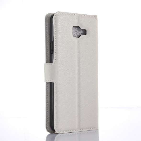 Чехол книжка с визитницей для Samsung Galaxy A7 (2016) SM-A710F (Белый)