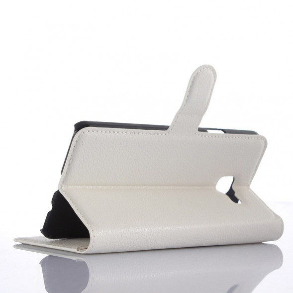 Чехол книжка с визитницей для Samsung Galaxy A7 (2016) SM-A710F (Белый)