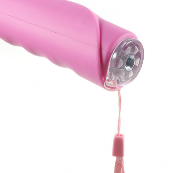 Монопод с кнопкой и беспроводной связью Bluetooth JQ8 для iPhone, Samsung, GoPro камеры (Розовый)