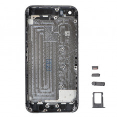 Корпус на iPhone 5S задняя крышка алюминиевый (Серый)