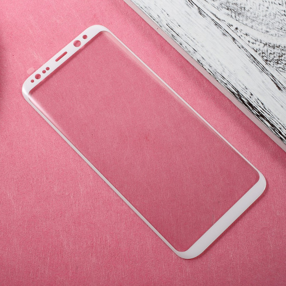 3D Защитное стекло для Samsung Galaxy S8 (белый)