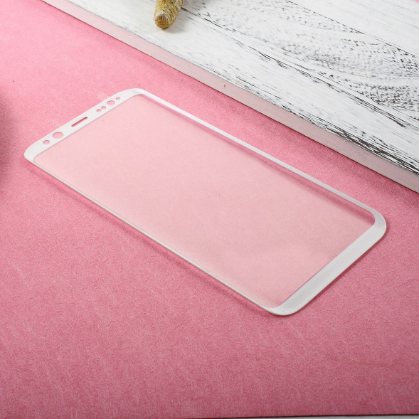 3D Защитное стекло для Samsung Galaxy S8 (белый)