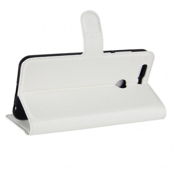 Чехол книжка с визитницей для Huawei Nova 2 (белый)