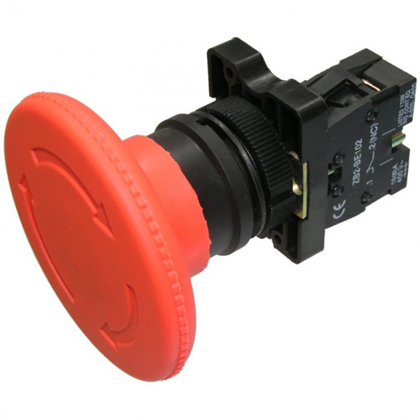 LXA2 (3SA5)-BS642 on-off Переключатель кнопочный типа гриб (красный)