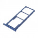 Держатель сим карты лоток для Huawei Y6s (JAT-LX3), Y6 (2019) (MRD-LX1F) (Синий)