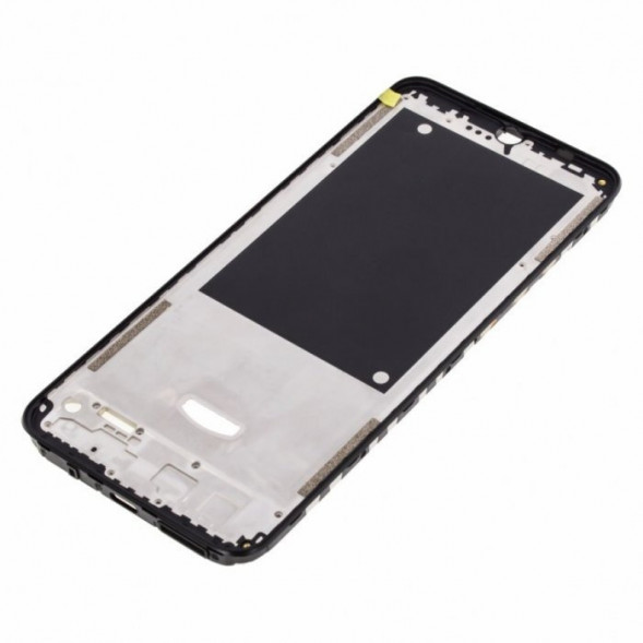 Рамка дисплея для Xiaomi Redmi 10C (220333QNY) (Черный) средняя часть