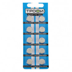 Батарейка Трофи G12-LR43-10BL Watch 1.5В