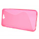 Антискользящий чехол накладка для HTC One A9 (Малиновый)