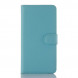Чехол книжка с визитницей для Samsung Galaxy A7 (2016) SM-A710F (Голубой)