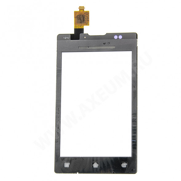 Тачскрин для Sony Xperia C1505 (E)/C1605 (E Dual) (Черный)