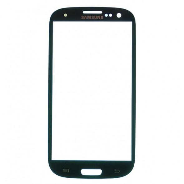 Стекло для Samsung Galaxy S3 GT-i9300 (Серое)