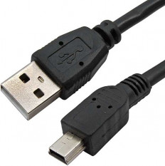 MiniUSB-BM 5p USB-AM 1.8m Компьютерный шнур