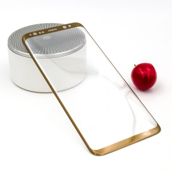 3D Защитное стекло для Samsung Galaxy S8 + G955F (золото)