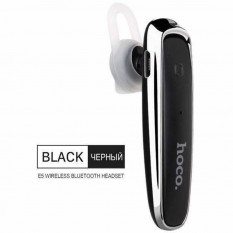 Беспроводная Bluetooth гарнитура HOCO E5 (моно) (черный)