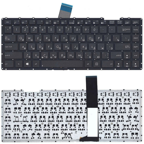 Клавиатура для ноутбука Asus X450, X450CC, X450LA (Черная)
