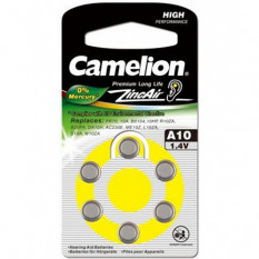 Батарейка Camelion ZA10-6BL ZincAir 1.4В (6/60/3000)