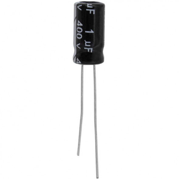 Конденсатор 1 UF 400V 105*C 6*12 (JWCO)