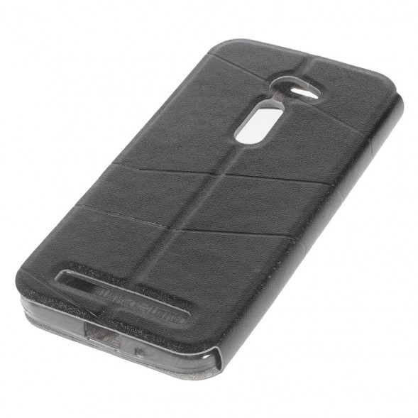 Чехол для Asus Zenfone 2 ZE500CL с окном информации (черный)
