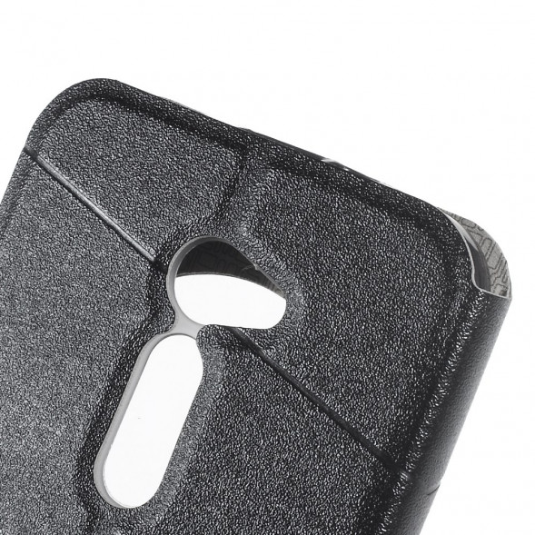 Чехол для Asus Zenfone 2 ZE500CL с окном информации (черный)