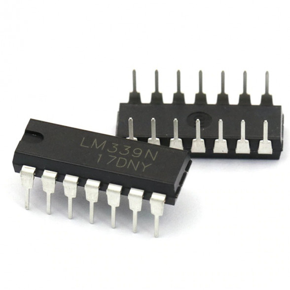 LM339N Квадрантный дифференциальный компаратор (DIP-14)