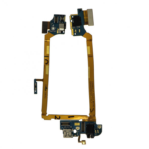 Шлейф с разъемом зарядки для LG G2 D802