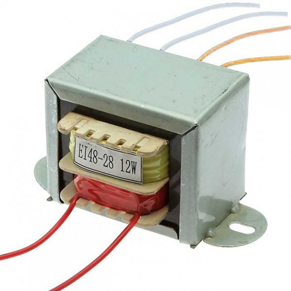 EI48*28 220v to 2x12v 12W Трансформатор питания 220 В 50 Гц
