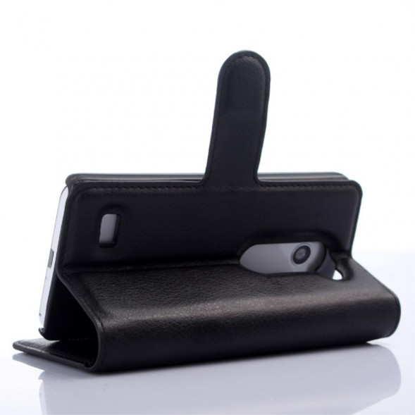 Чехол книжка с визитницей для LG Leon LTE H340