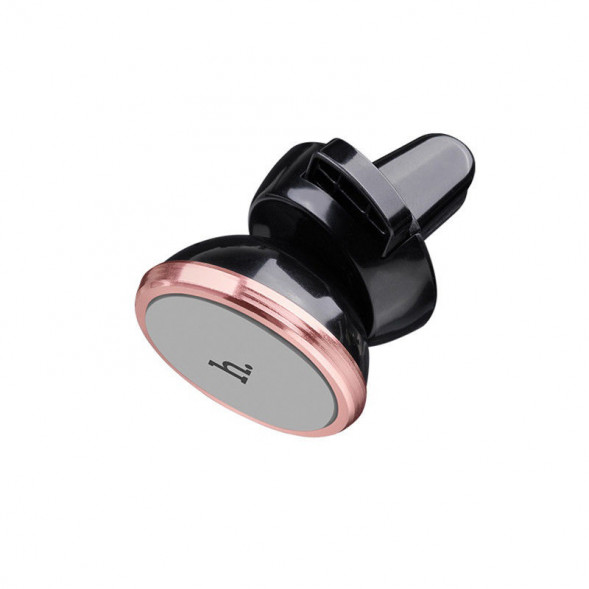 Держатель автомобильный HOCO CA3 на вентиляционную панель на магните (чёрный/желтый)