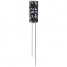 Конденсатор 47 UF 25V 105*C 5*11 (JWCO)