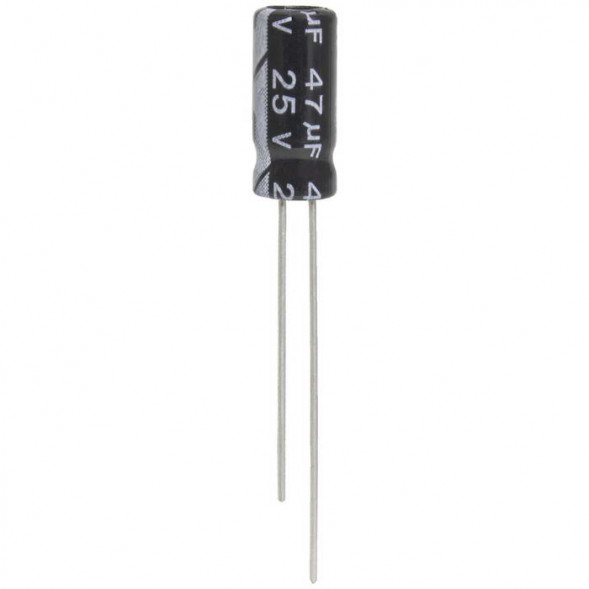 Конденсатор 47 UF 25V 105*C 5*11 (JWCO)