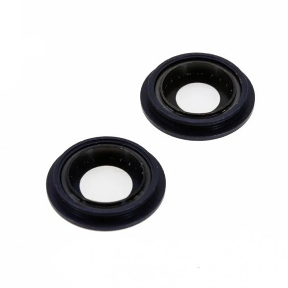 Стекло задней камеры для iPhone 13, iPhone 13 mini (комплект 2 шт.) (Синее)