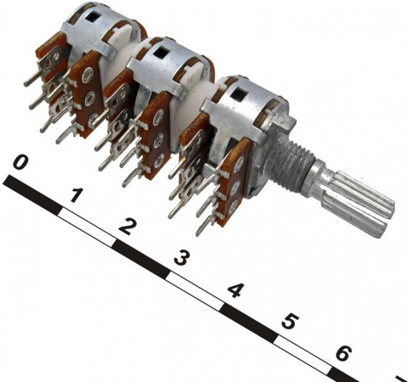 16K6 KC 6x100k Потенциометр-переменный резистор