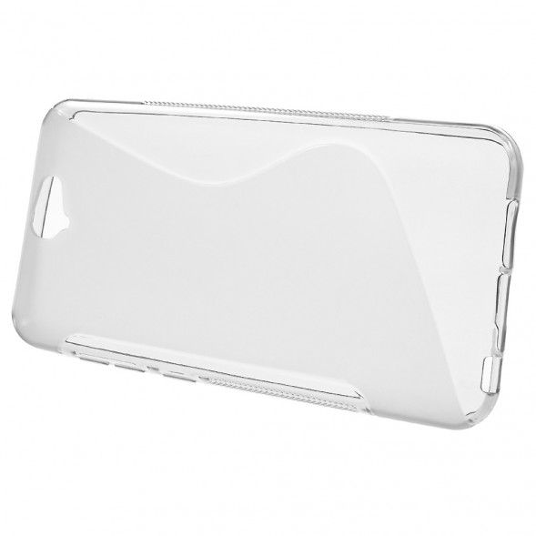 Антискользящий чехол накладка для HTC One A9 (Серый)