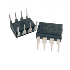 UA741CN Универсальный одноканальный операционный усилитель (DIP-8)