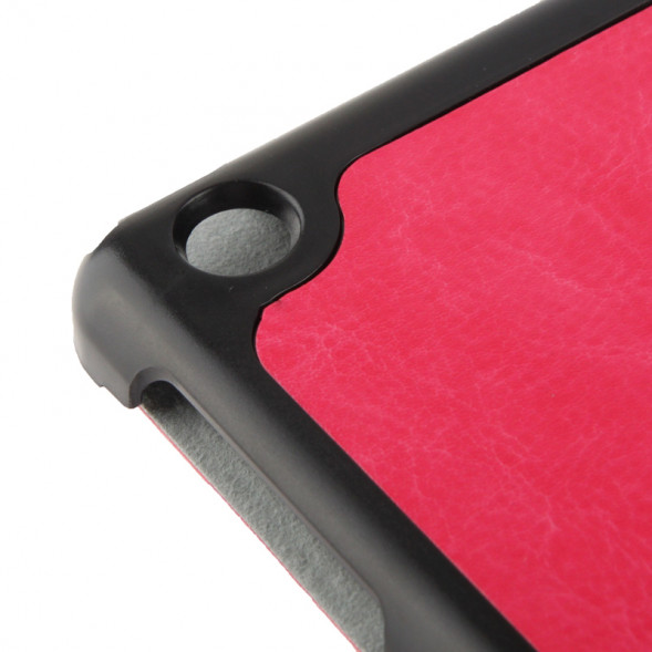 Чехол книжка Smart Case для iPad Air (Малиновый)