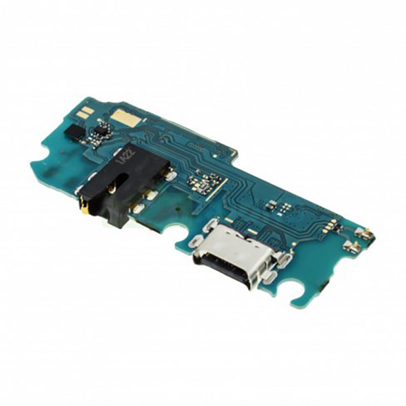 Шлейф для Samsung A125 Galaxy A12 плата на разъем зарядки, гарнитуры, микрофон