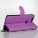 Чехол книжка с визитницей для Huawei Honor V8 (фиолетовый)