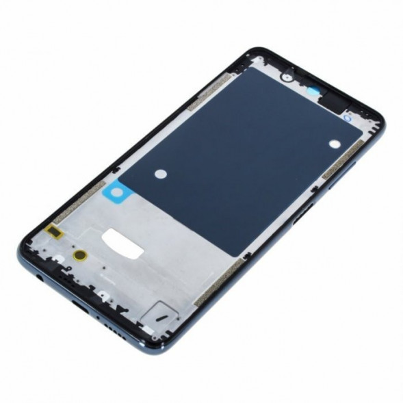 Рамка дисплея для Xiaomi Poco X3 NFC M2007J20CG, X3 Pro M2102J20SG (Черный) средняя часть