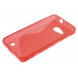 Антискользящий чехол накладка для Microsoft Lumia 550 (Красный)