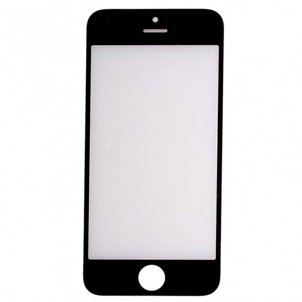 Стекло для iPhone 5C (Черное)