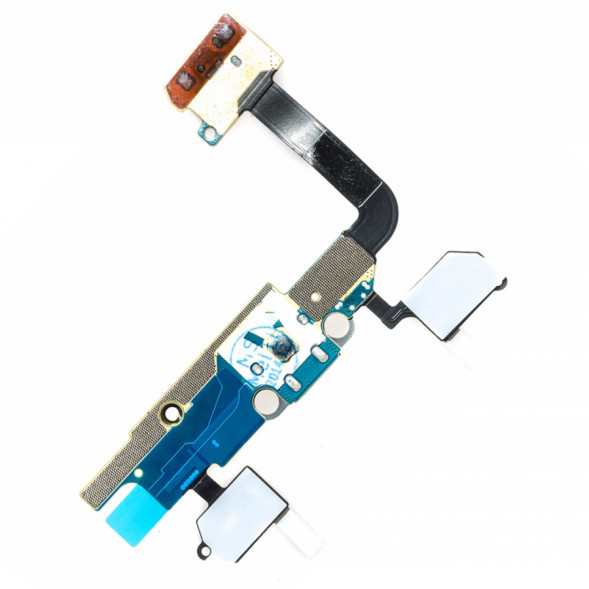 Шлейф для Samsung Galaxy Alpha G850 плата на системный разъем, микрофон, кнопка home