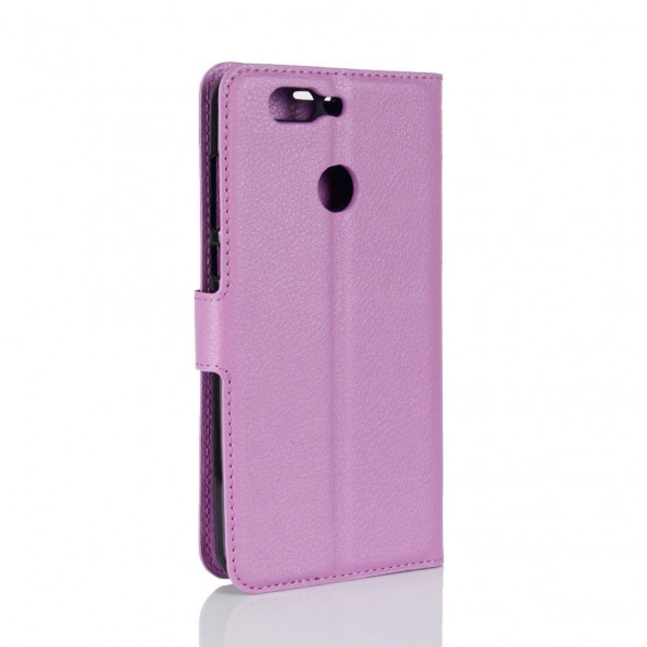 Чехол книжка с визитницей для Huawei Nova 2 (фиолетовый)