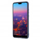 Матовый силиконовый чехол накладка для Huawei P20 (Синий)