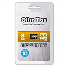 Карта памяти microSDHC 8Gb OltraMax Class10 без адаптера