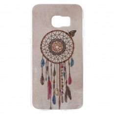 TPU Чехол с рисунком для Samsung Galaxy S6 EDGE+ G928 (Ловушка для снов)