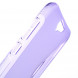 Антискользящий чехол накладка для HTC One A9 (Фиолетовый)